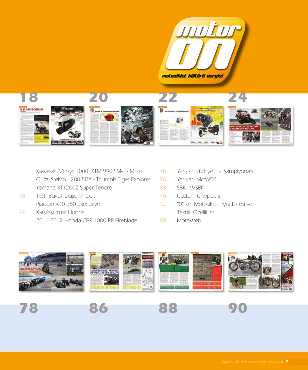 Motoron Preview Pages