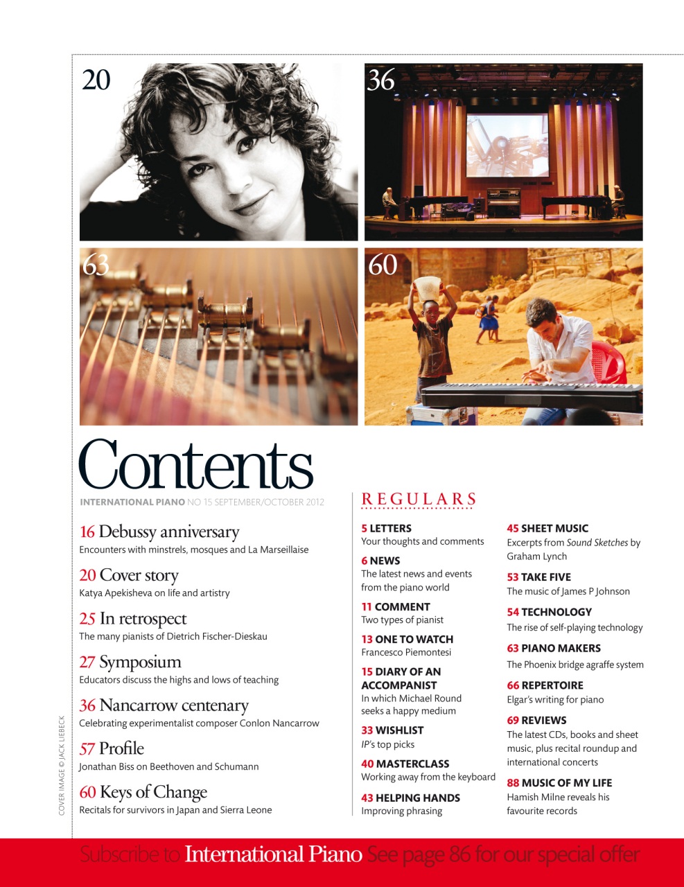 International Piano Preview Pages