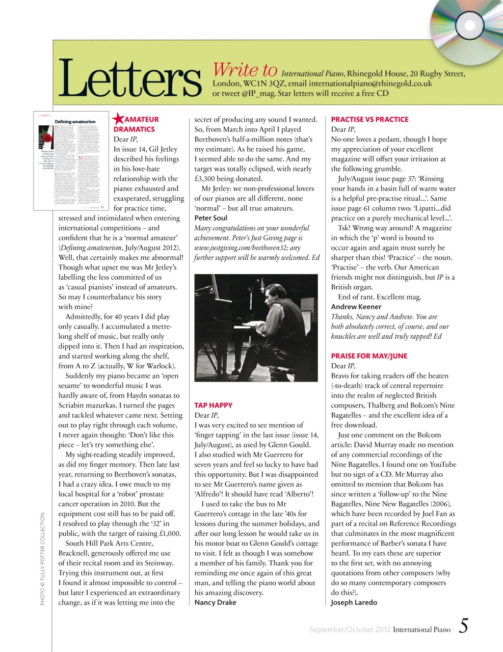 International Piano Preview Pages