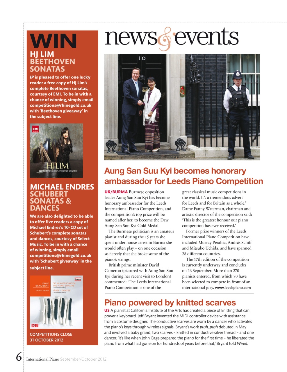 International Piano Preview Pages