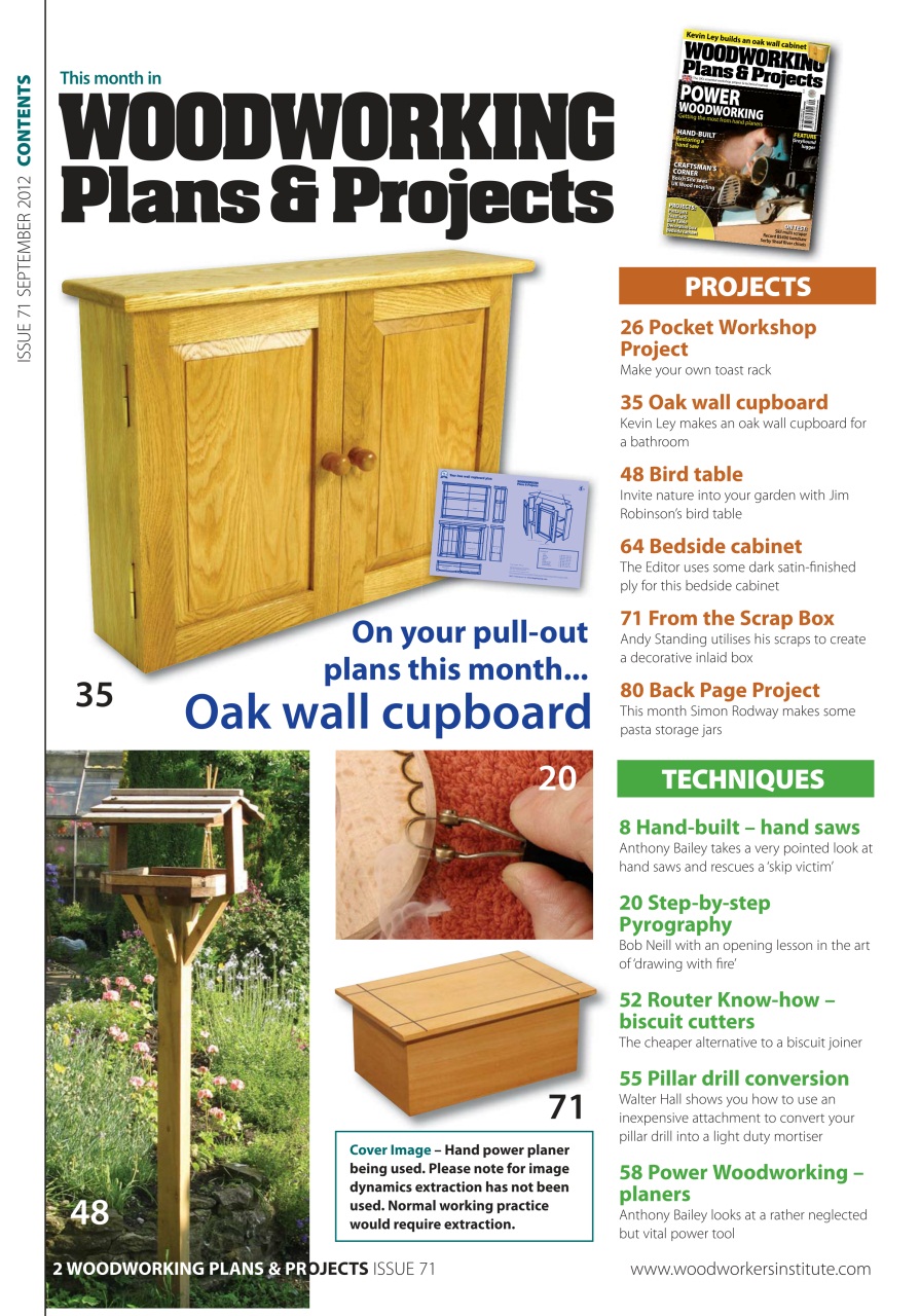 Woodworking Crafts Magazine Preview Pages