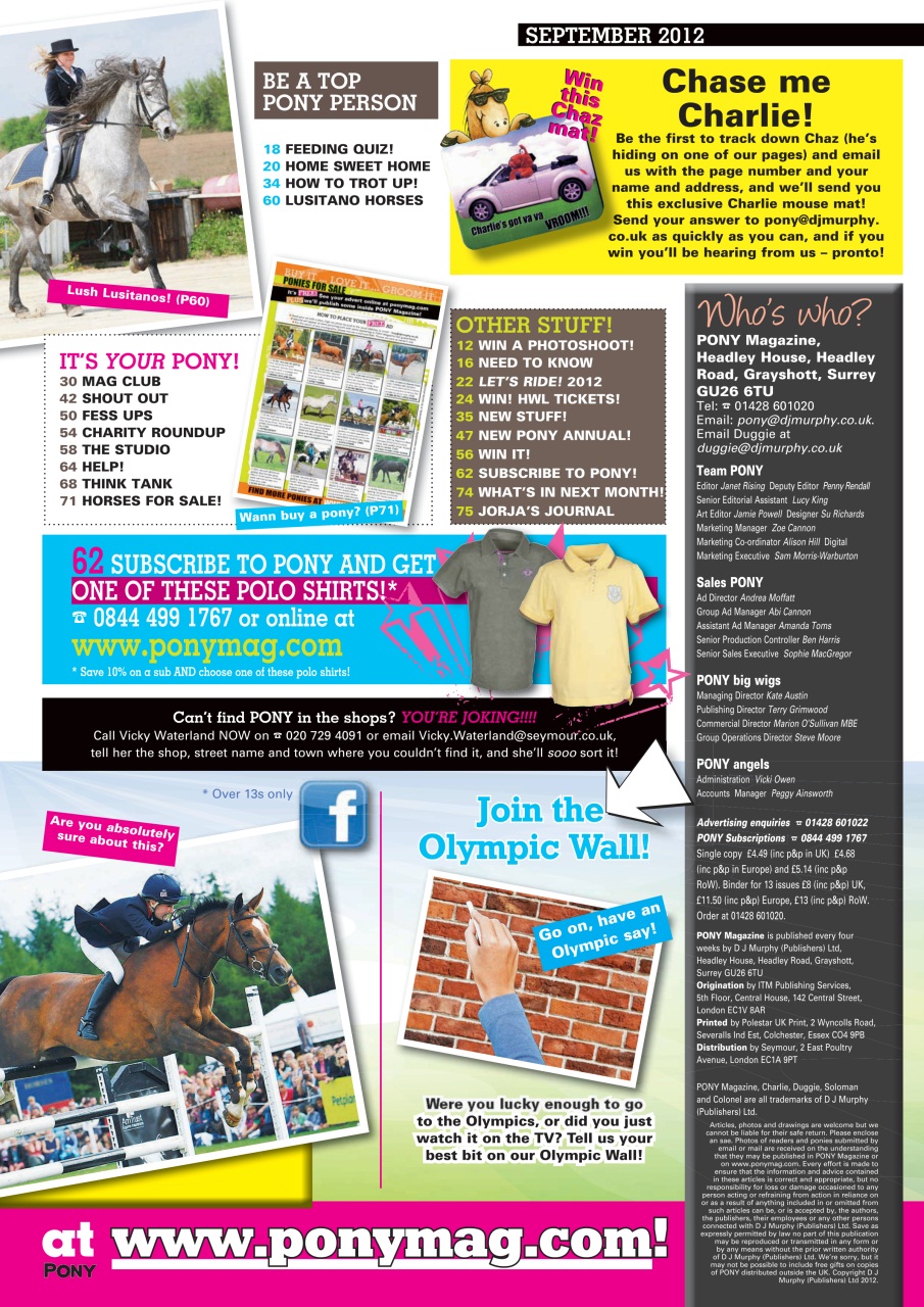 Pony Magazine Preview Pages