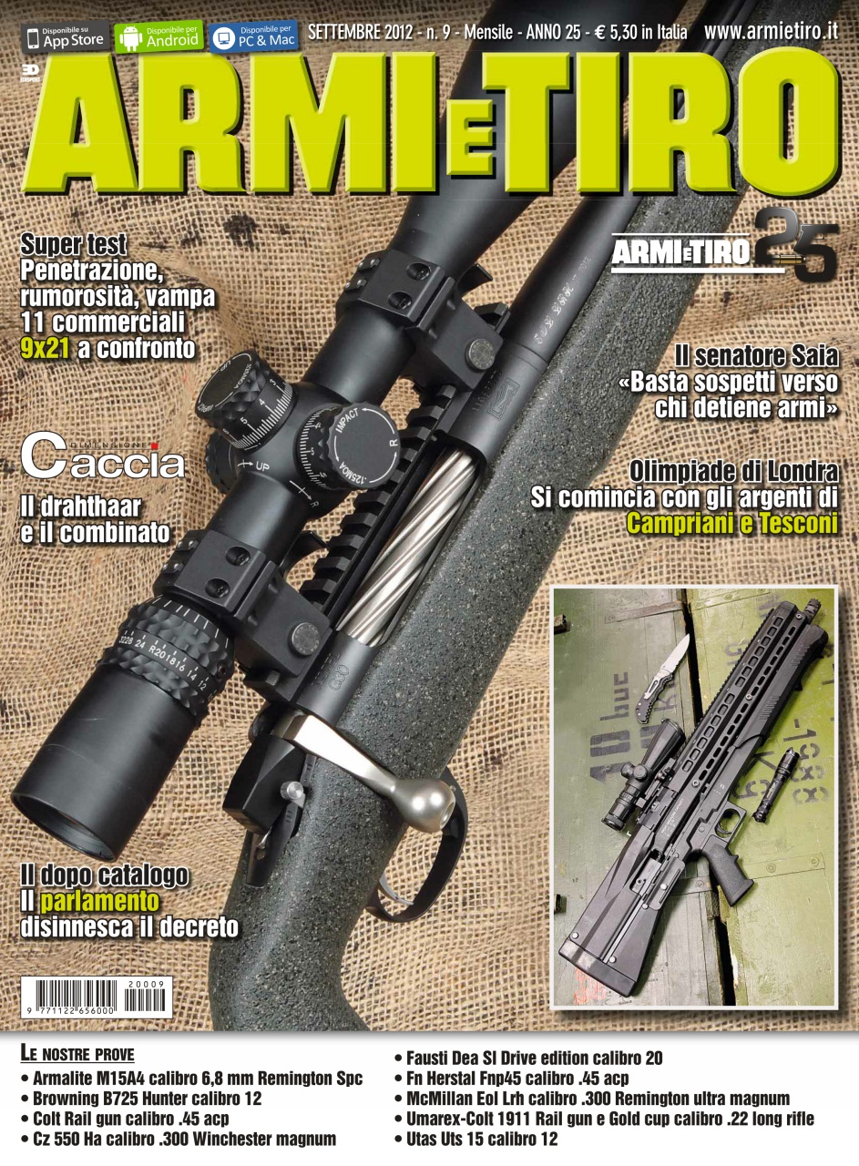 Armi E Tiro Preview Pages