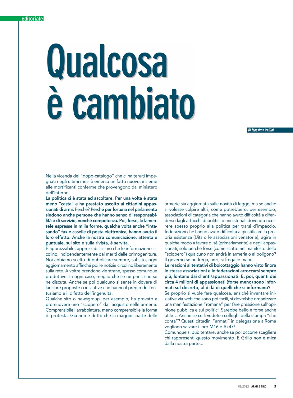 Armi E Tiro Preview Pages