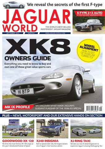 Jaguar World issue Buying and owning an XK8 Sep 12