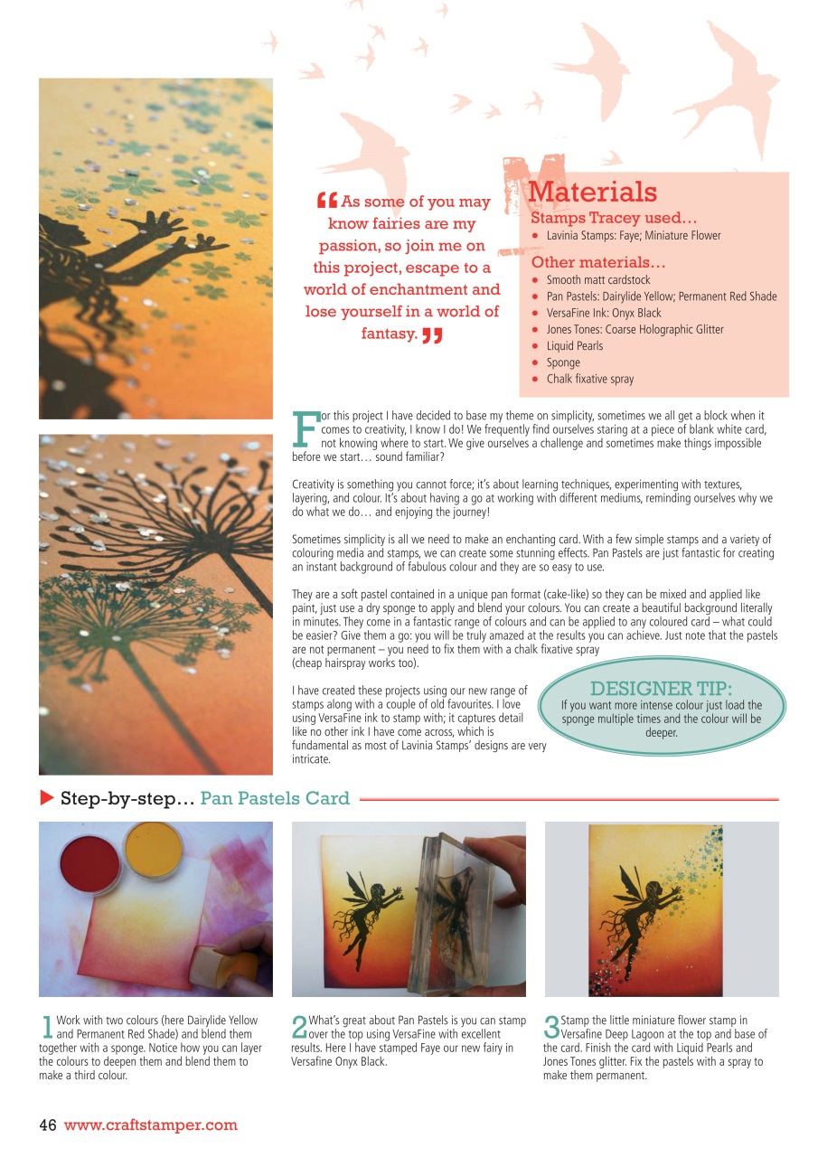 Craft Stamper Preview Pages