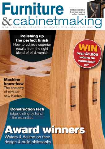 Furniture & Cabinetmaking issue September 2012
