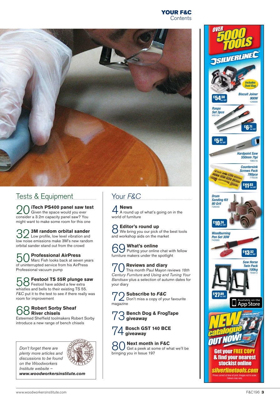 Furniture & Cabinetmaking Preview Pages