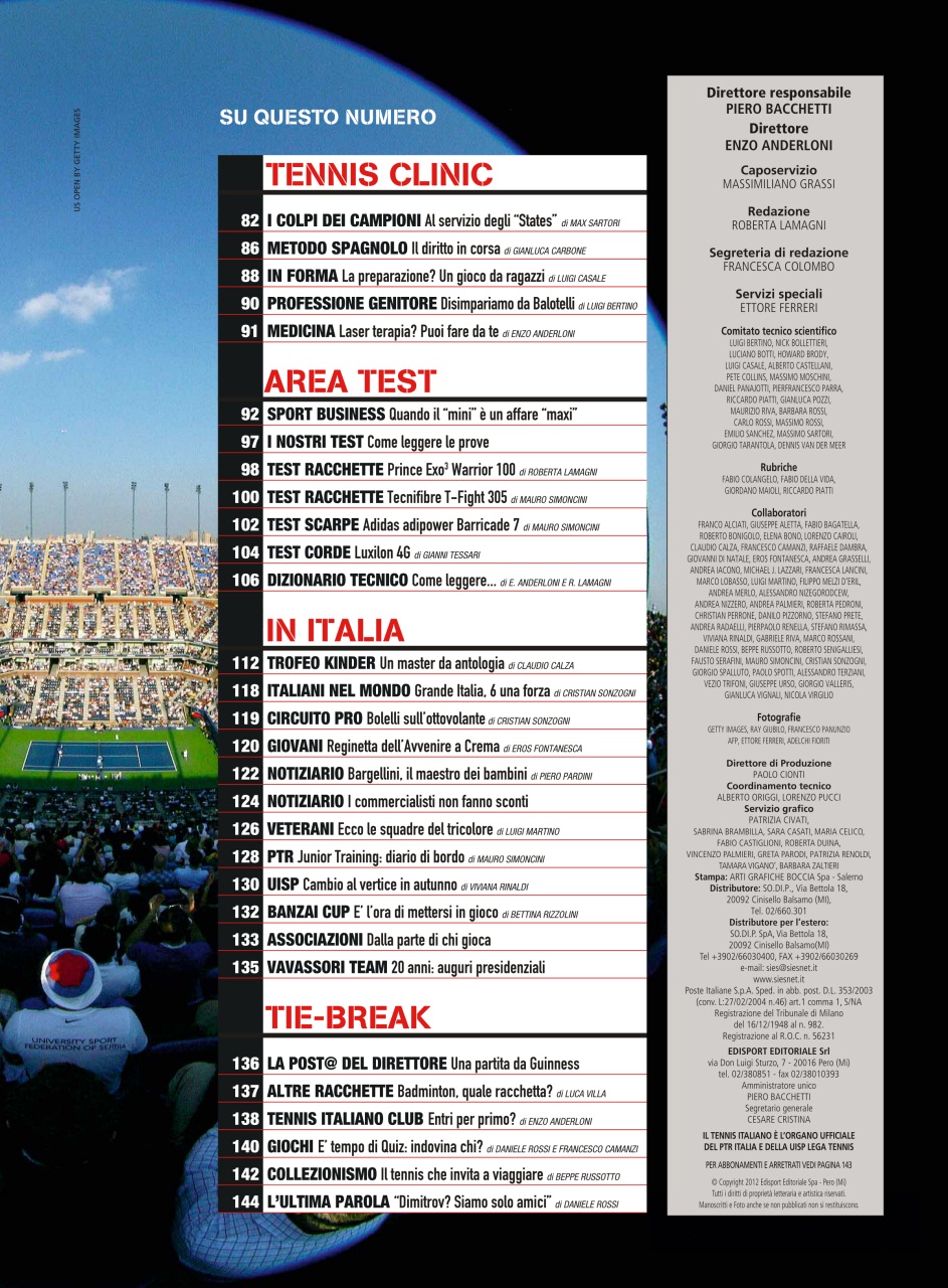 Il Tennis Italiano Preview Pages