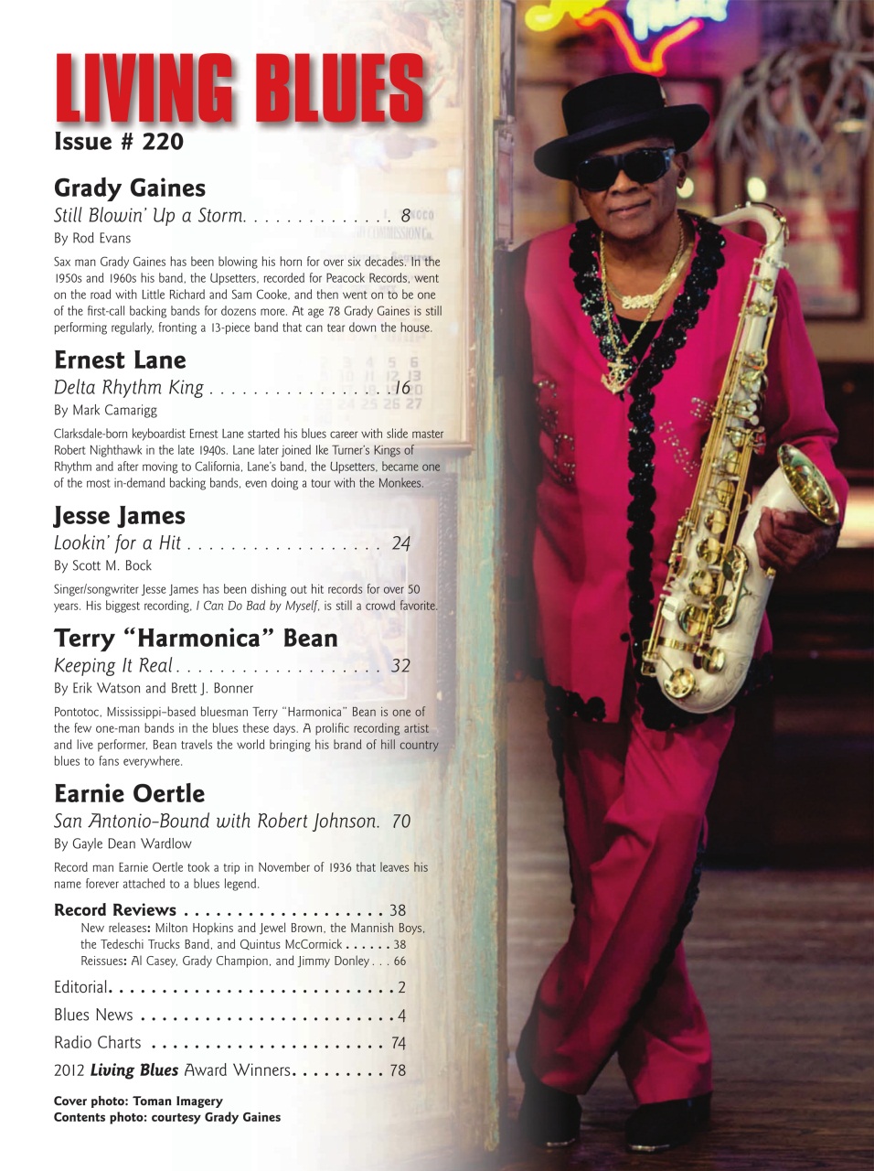 Living Blues Preview Pages