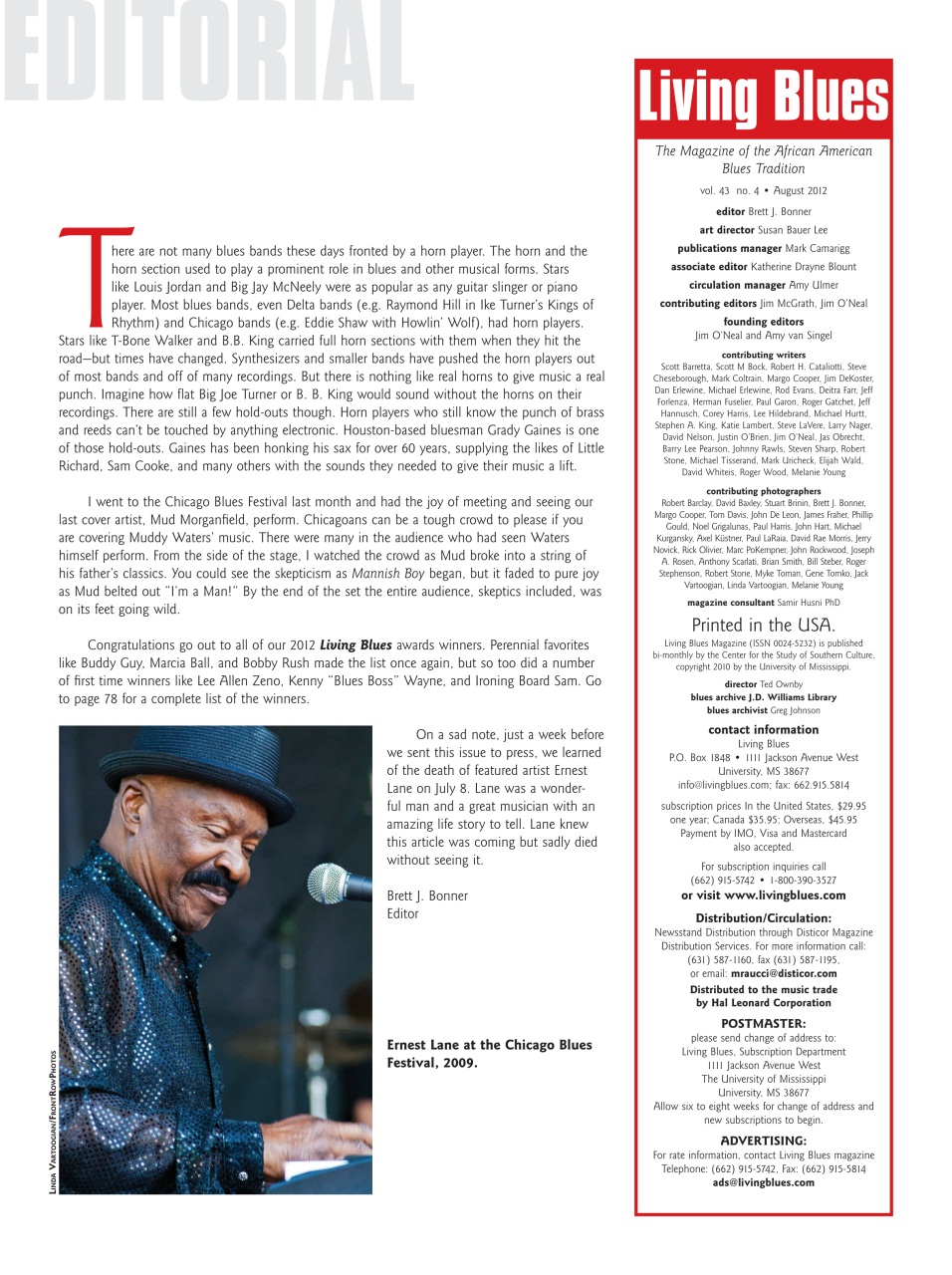 Living Blues Preview Pages