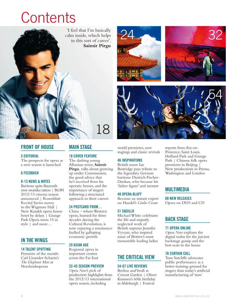 Opera Now Preview Pages