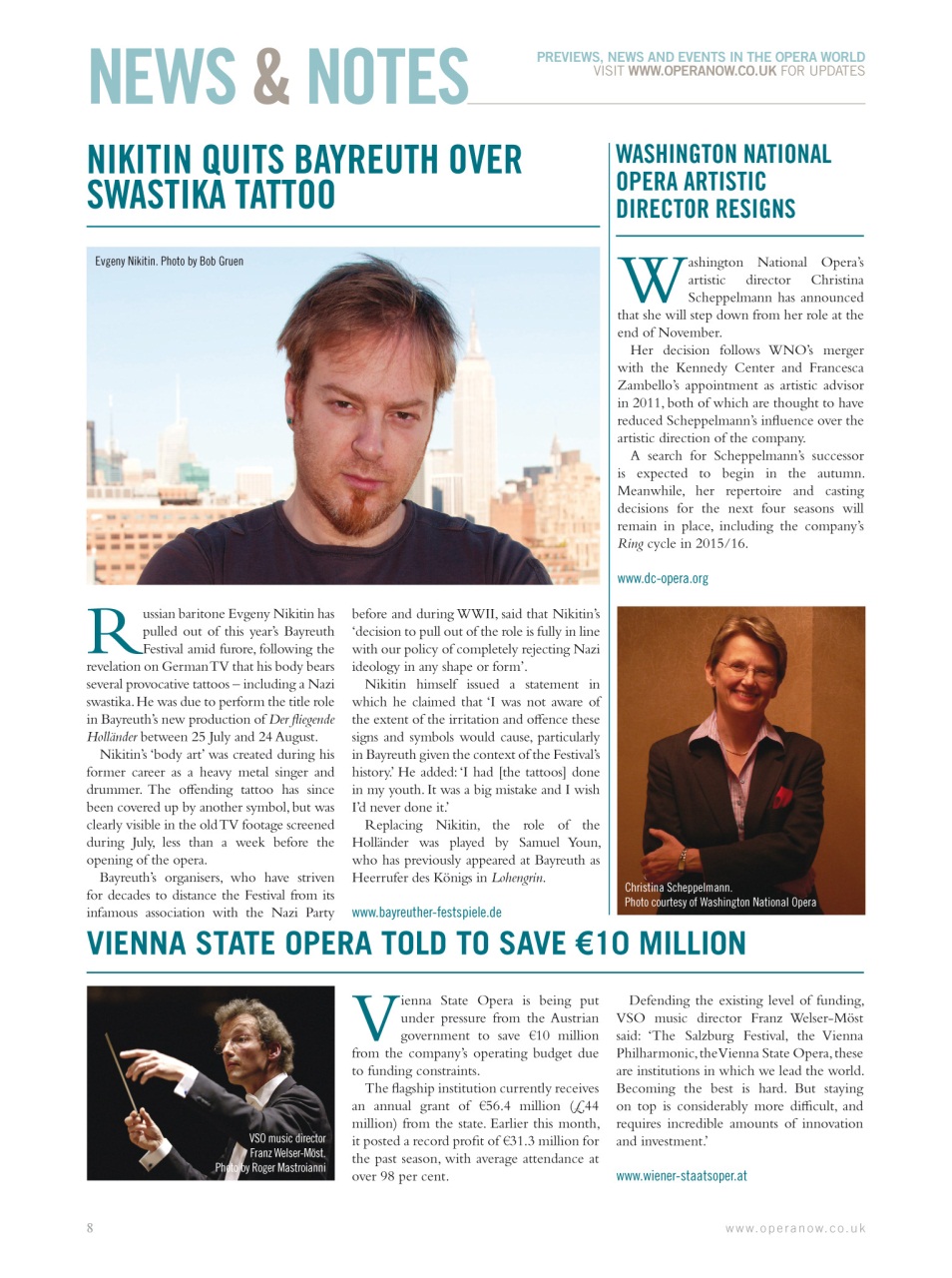 Opera Now Preview Pages