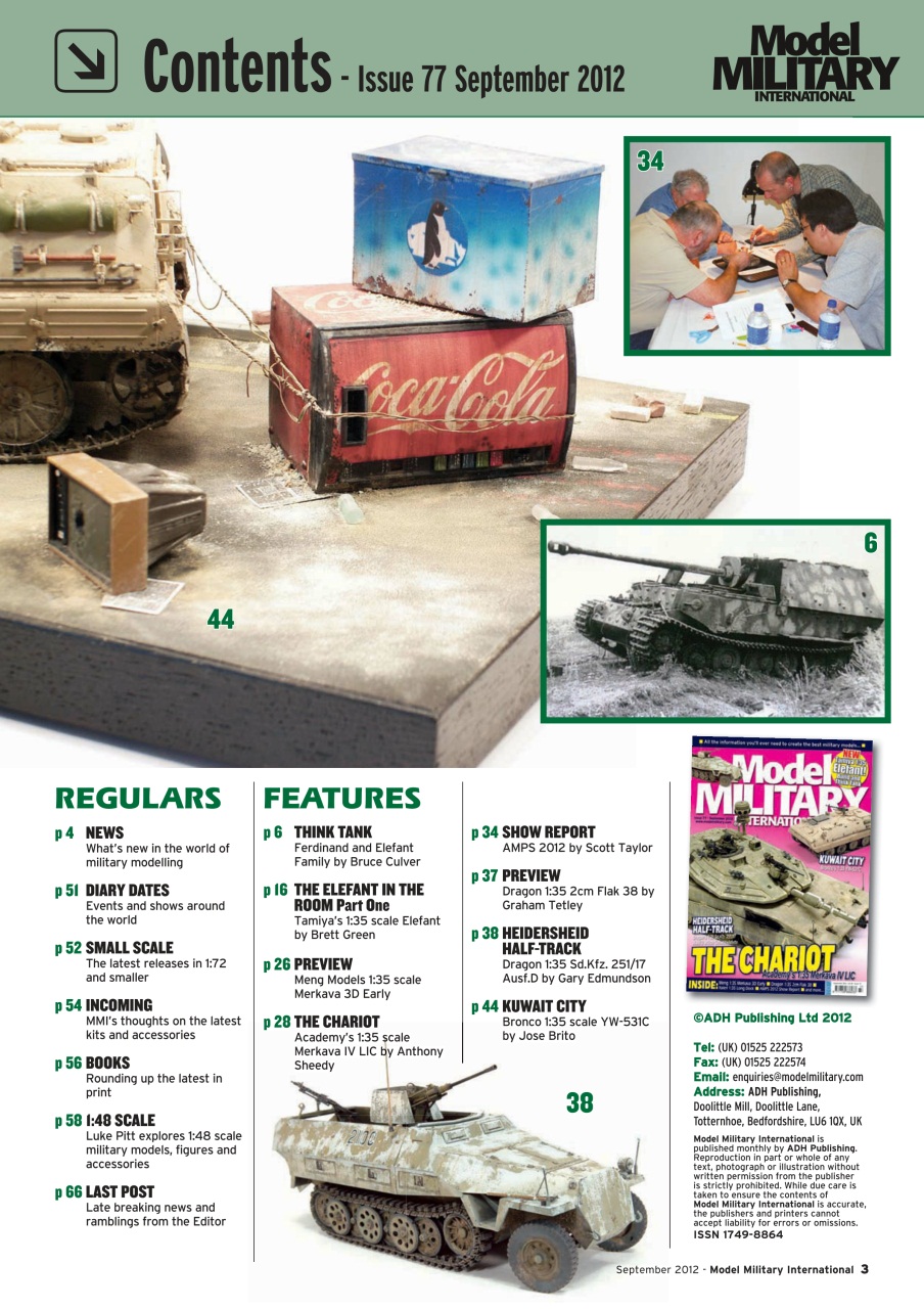 Model Military International Preview Pages