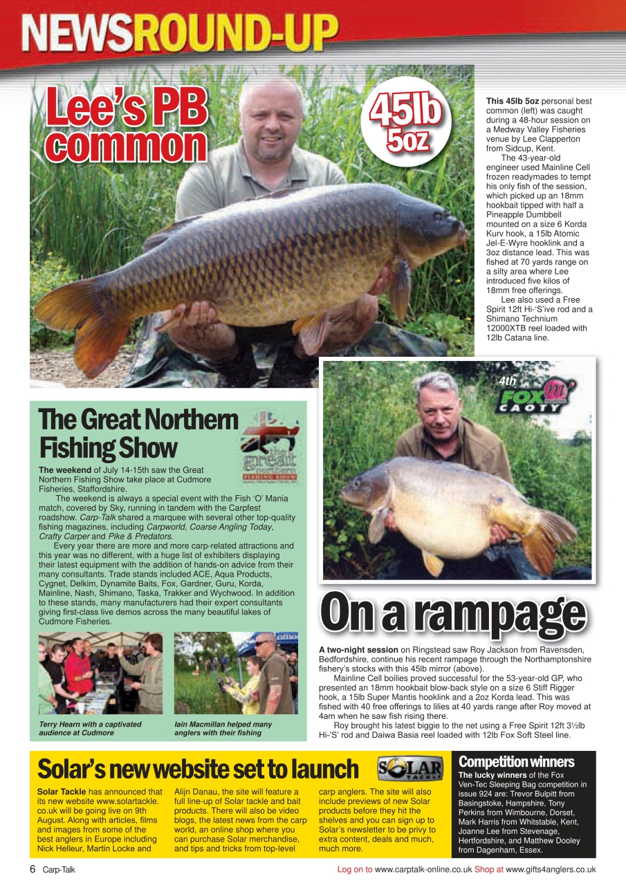 Carp-Talk Preview Pages