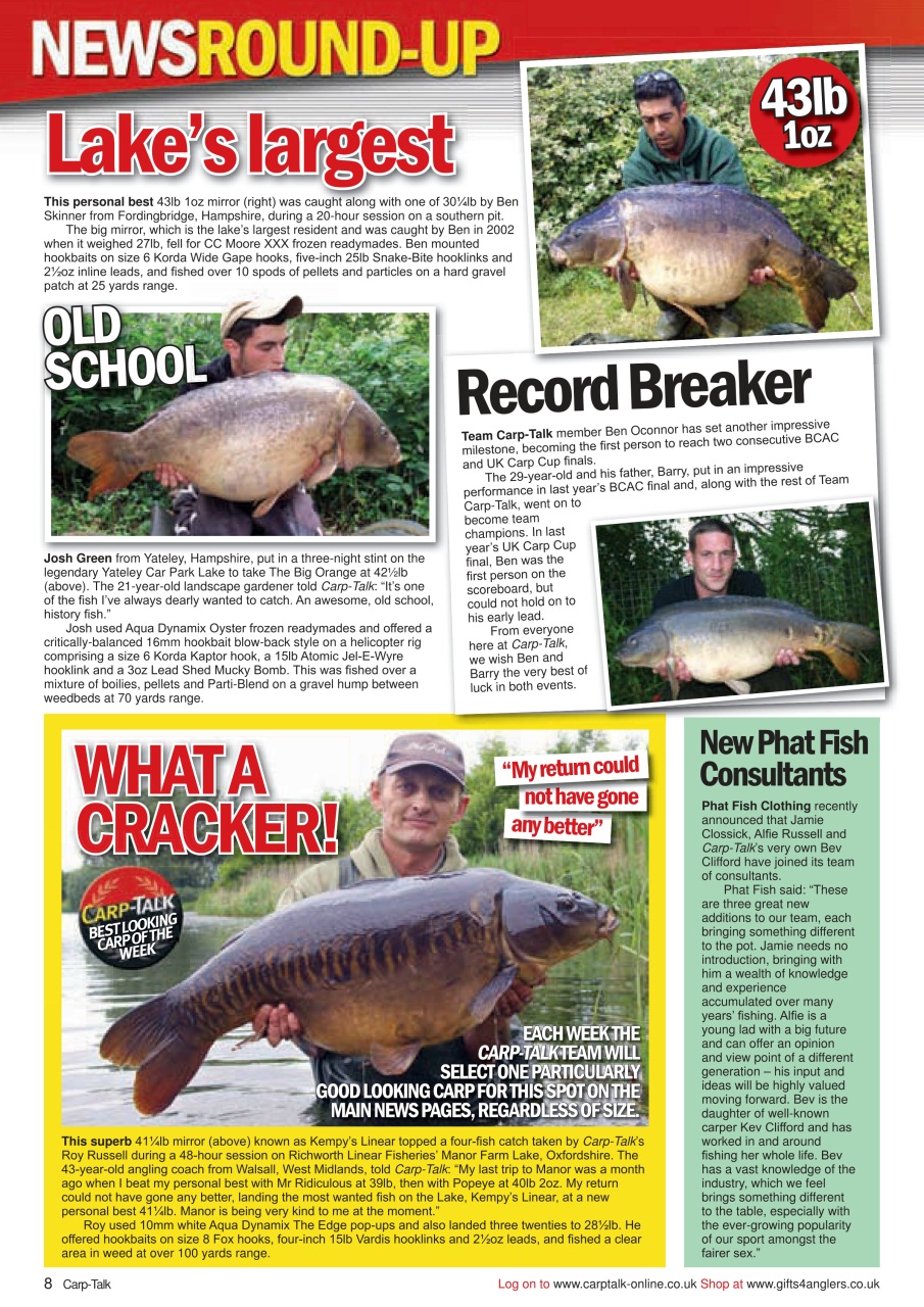 Carp-Talk Preview Pages