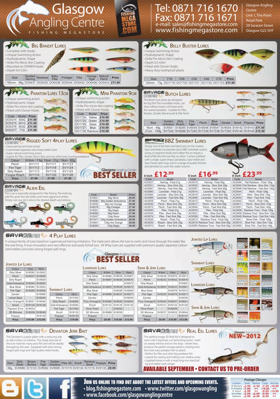 Pike & Predators Preview Pages