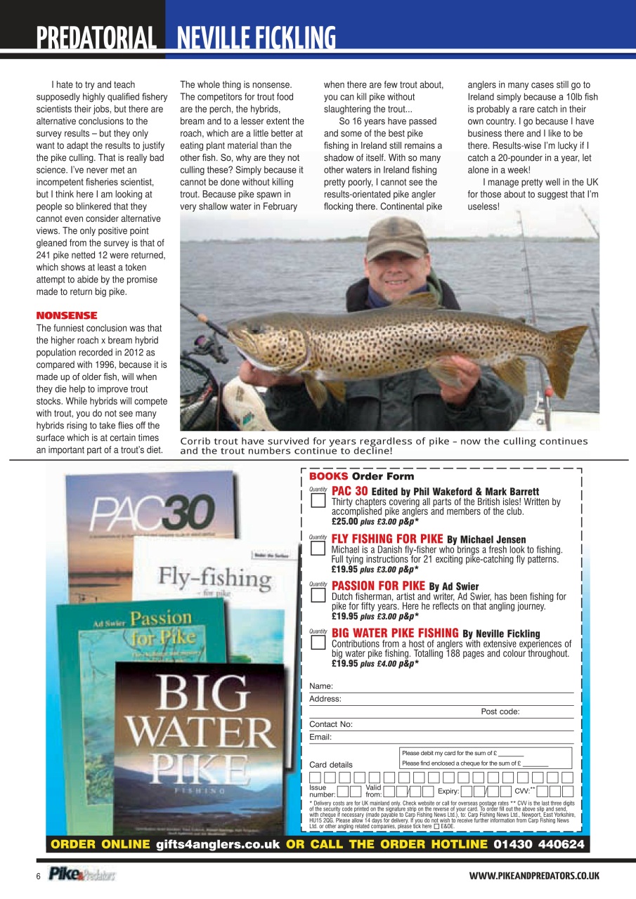 Pike & Predators Preview Pages