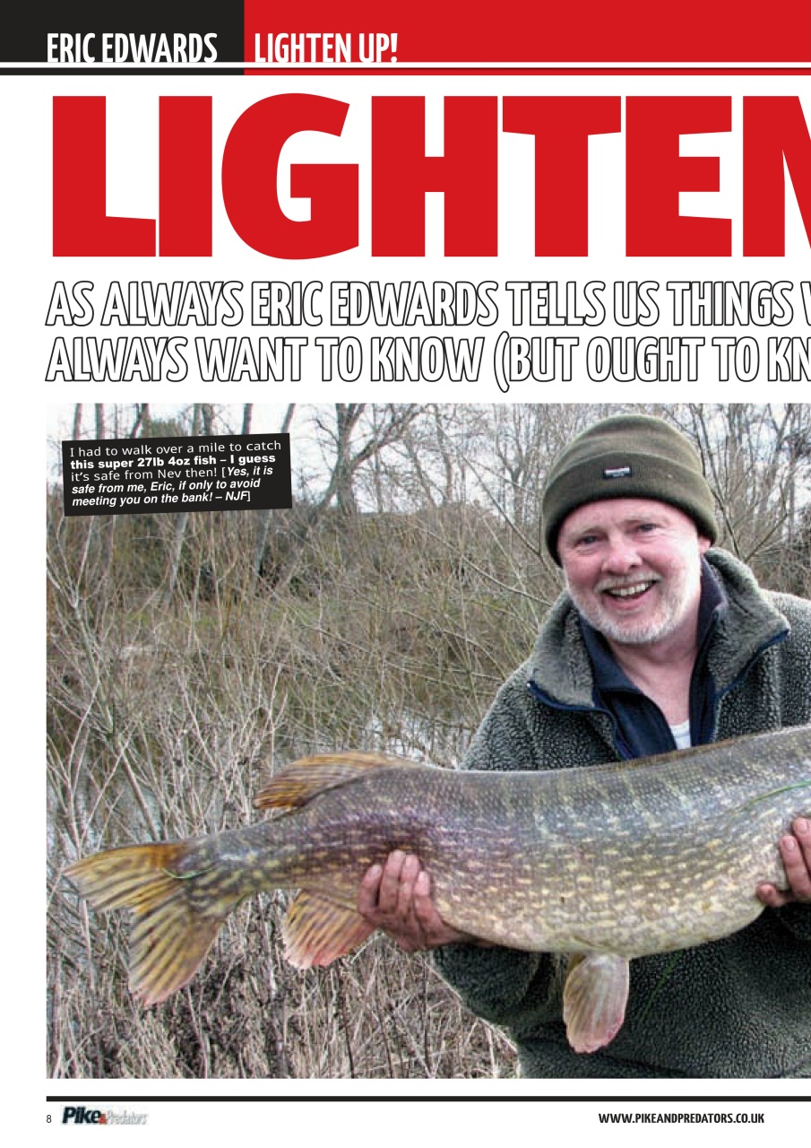 Pike & Predators Preview Pages