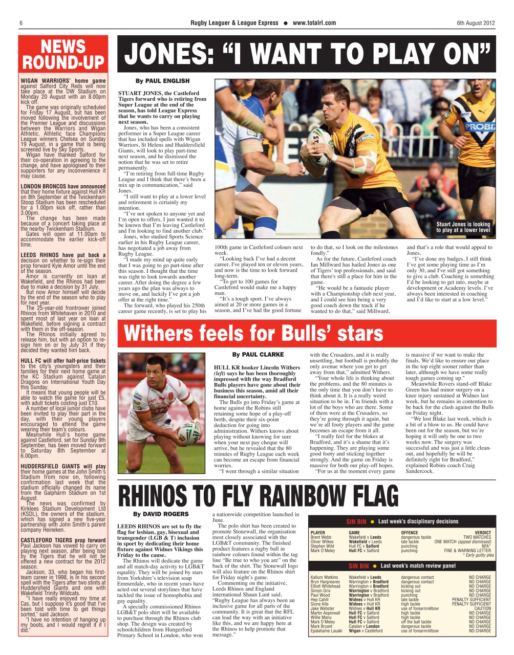 League Express Preview Pages