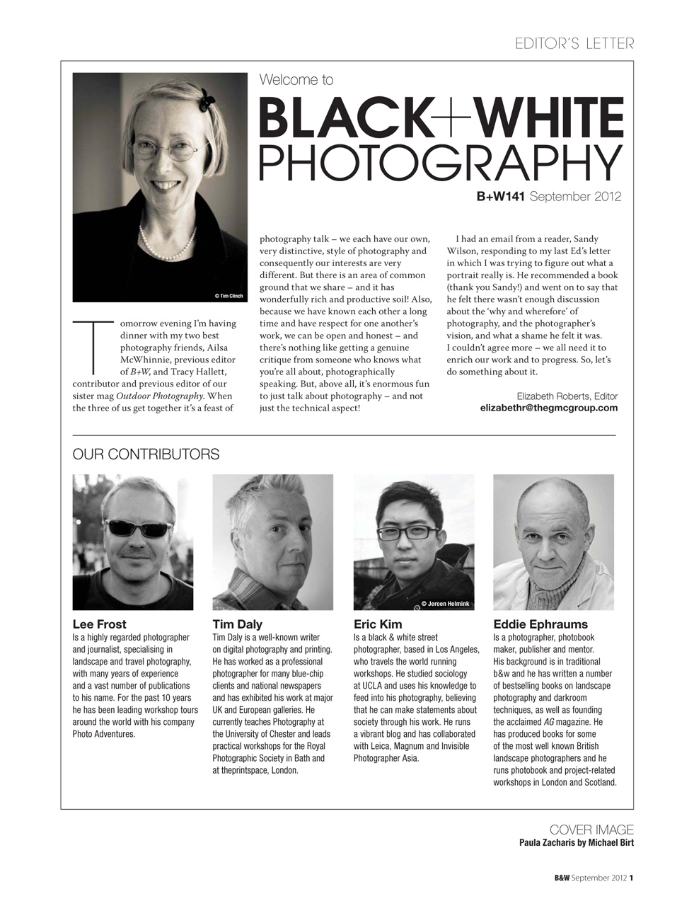 Black+White Photography Preview Pages