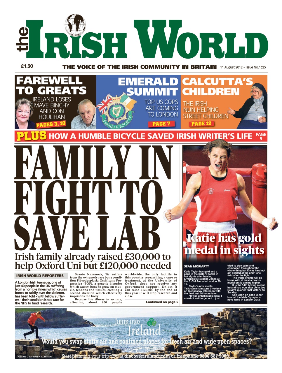 Irish World Preview Pages