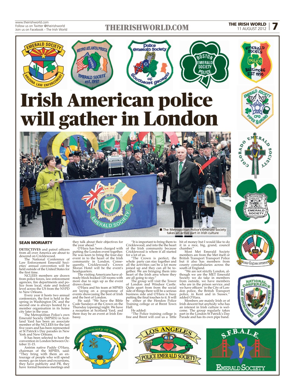 Irish World Preview Pages