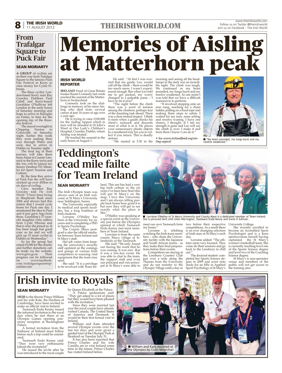 Irish World Preview Pages