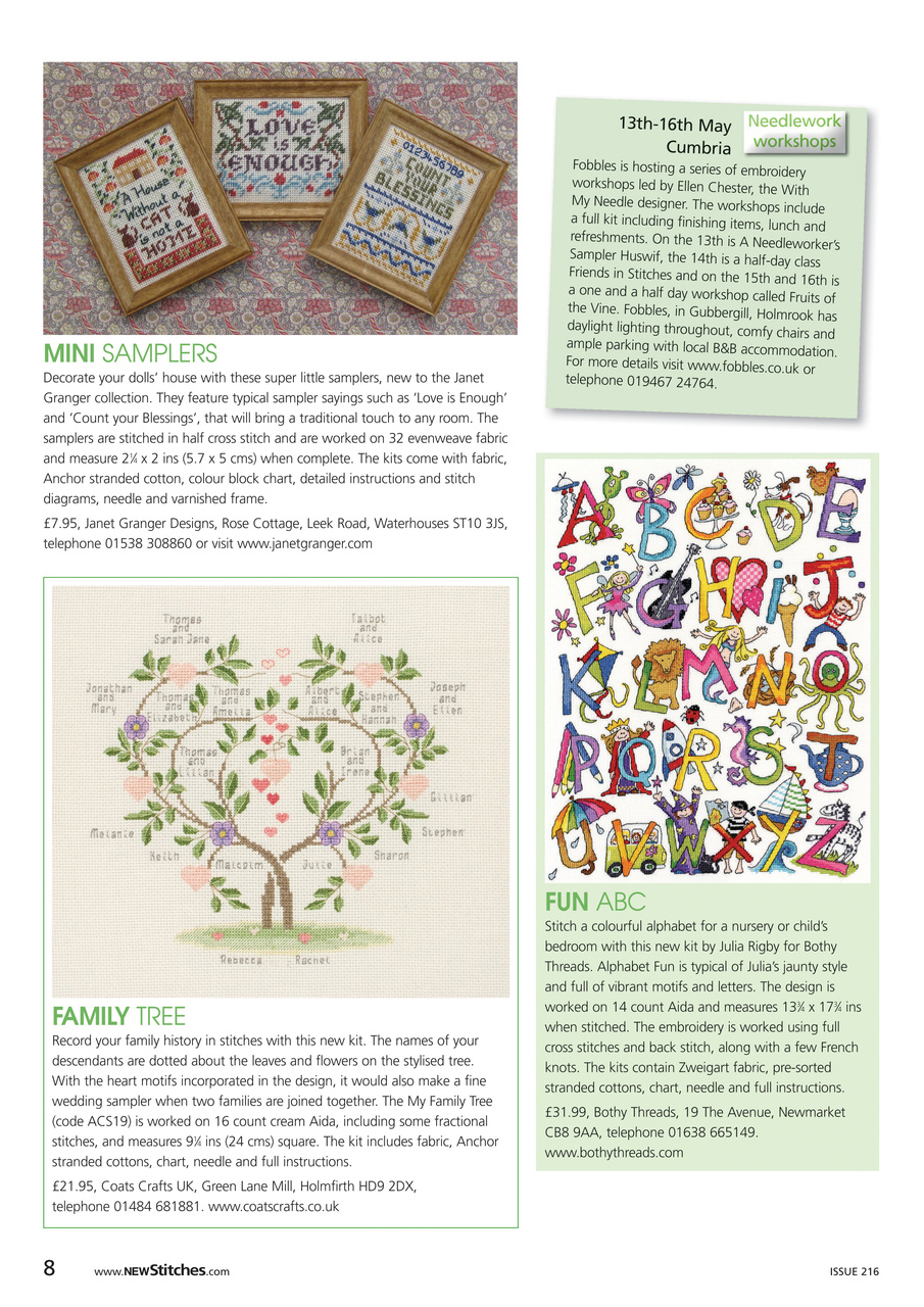 New Stitches Preview Pages