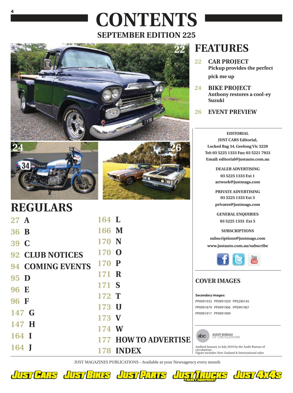 JUST PARTS Preview Pages