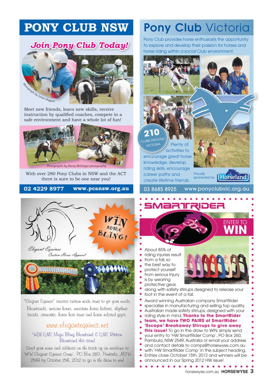 HorseWyse Magazine Preview Pages