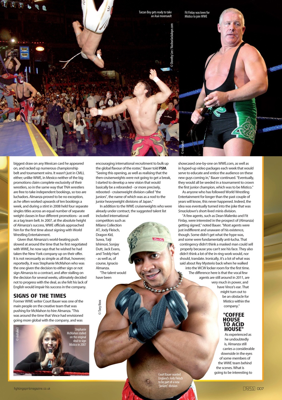 Wrestletalk Magazine Preview Pages