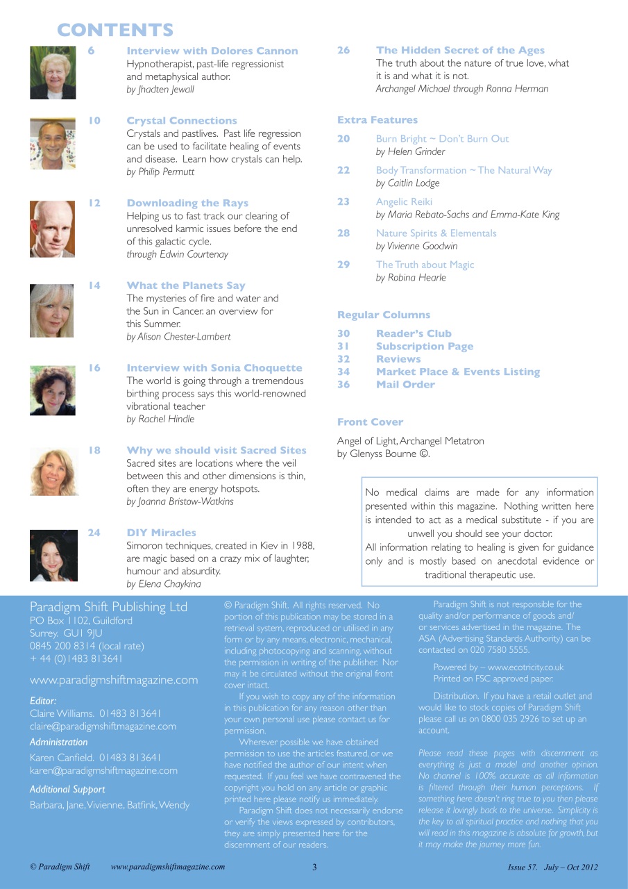 Paradigm Shift Preview Pages