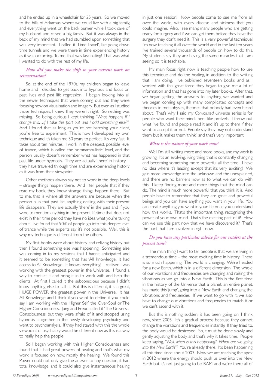 Paradigm Shift Preview Pages