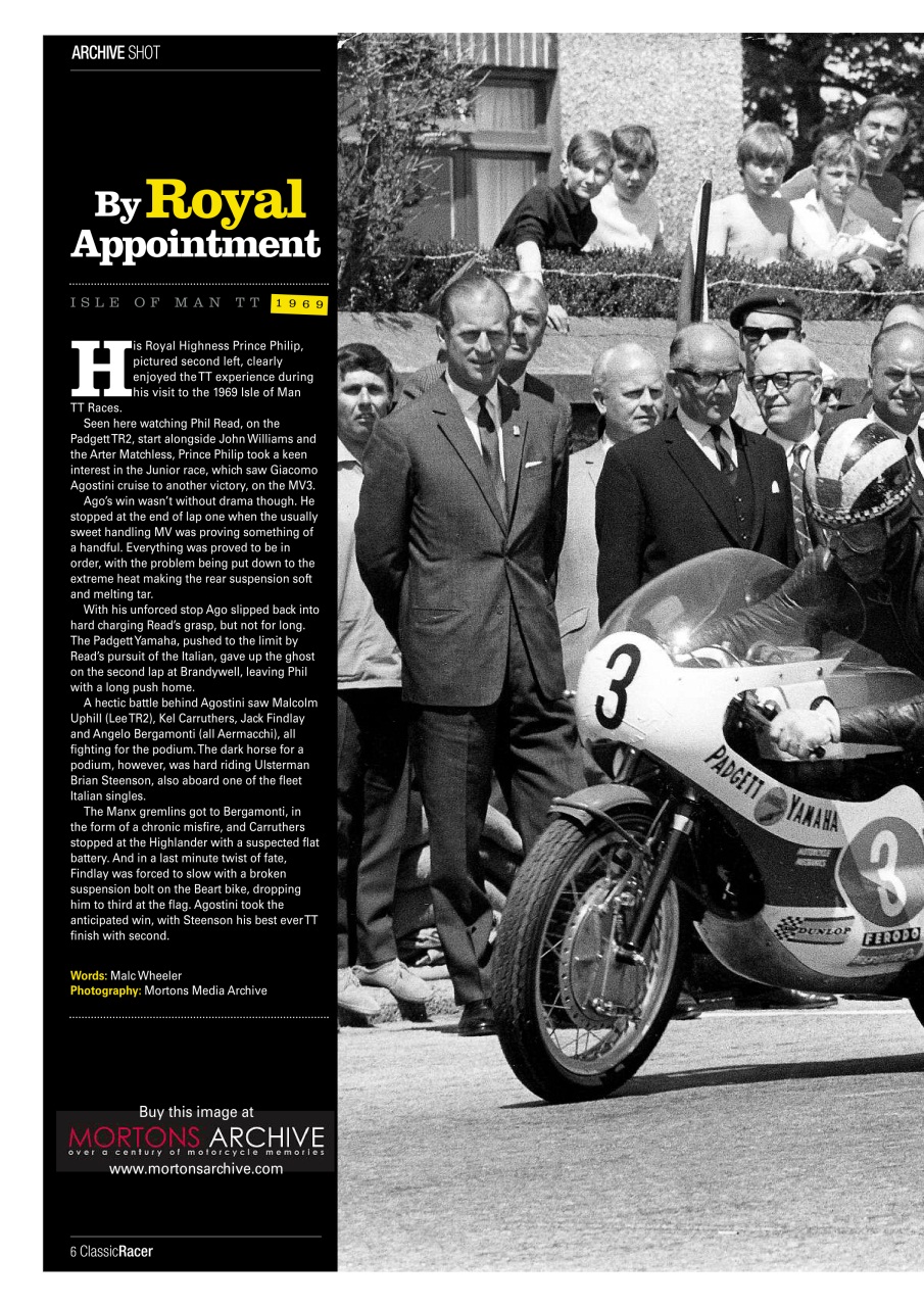 Classic Racer Preview Pages