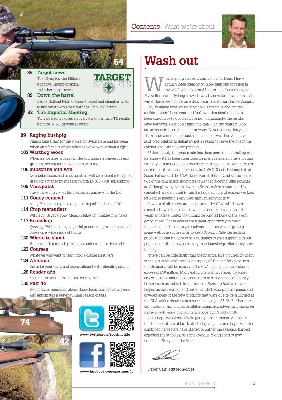 Sporting Rifle Preview Pages