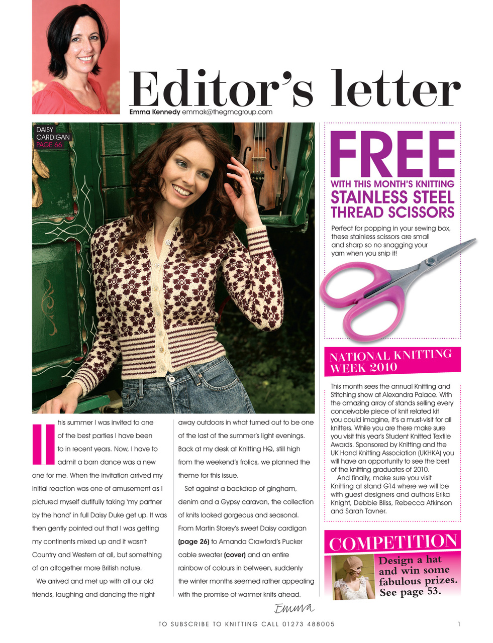 Knitting Preview Pages