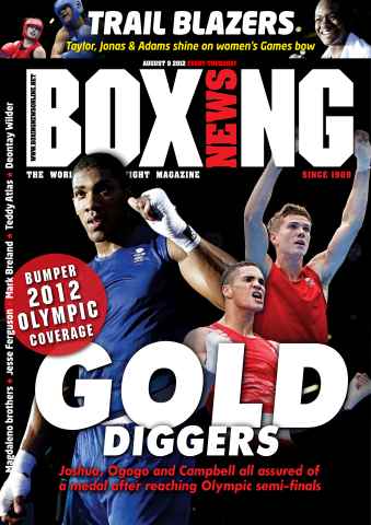 Boxing News issue 9th August 2012