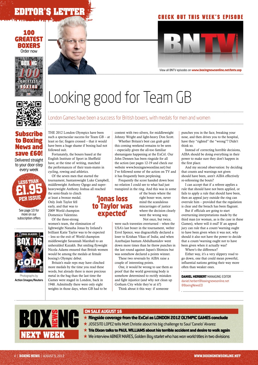 Boxing News Preview Pages