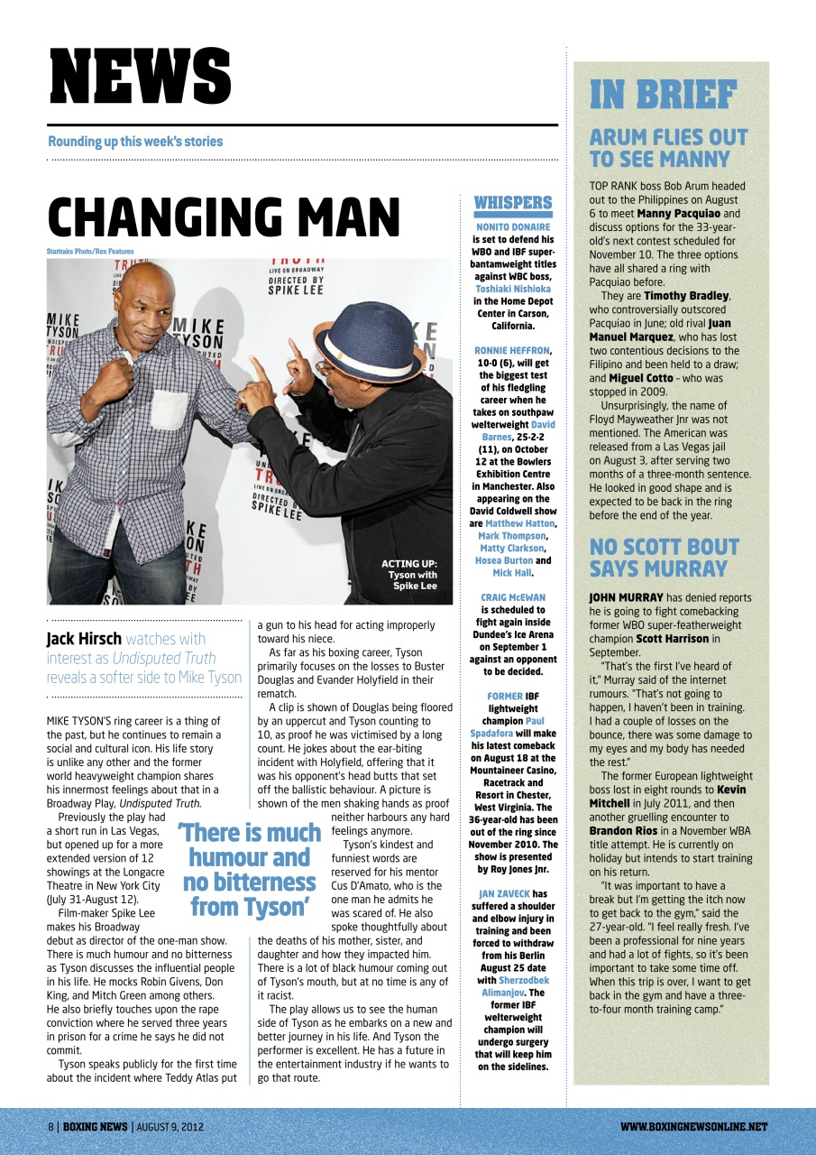 Boxing News Preview Pages