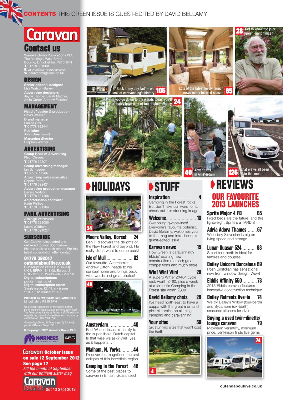 Caravan Magazine Preview Pages