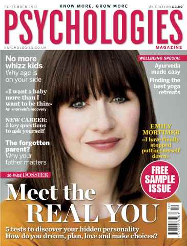 Psychologies issue Psychologies 16 page sampler