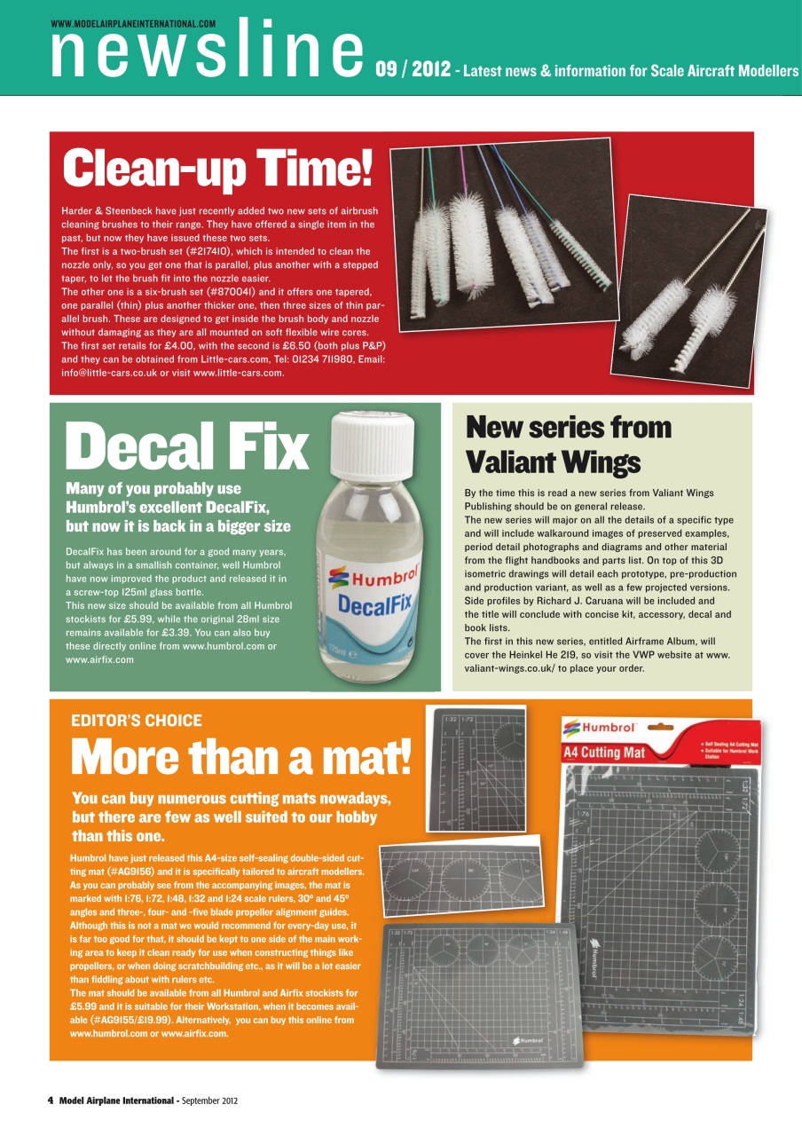 Model Airplane International Preview Pages