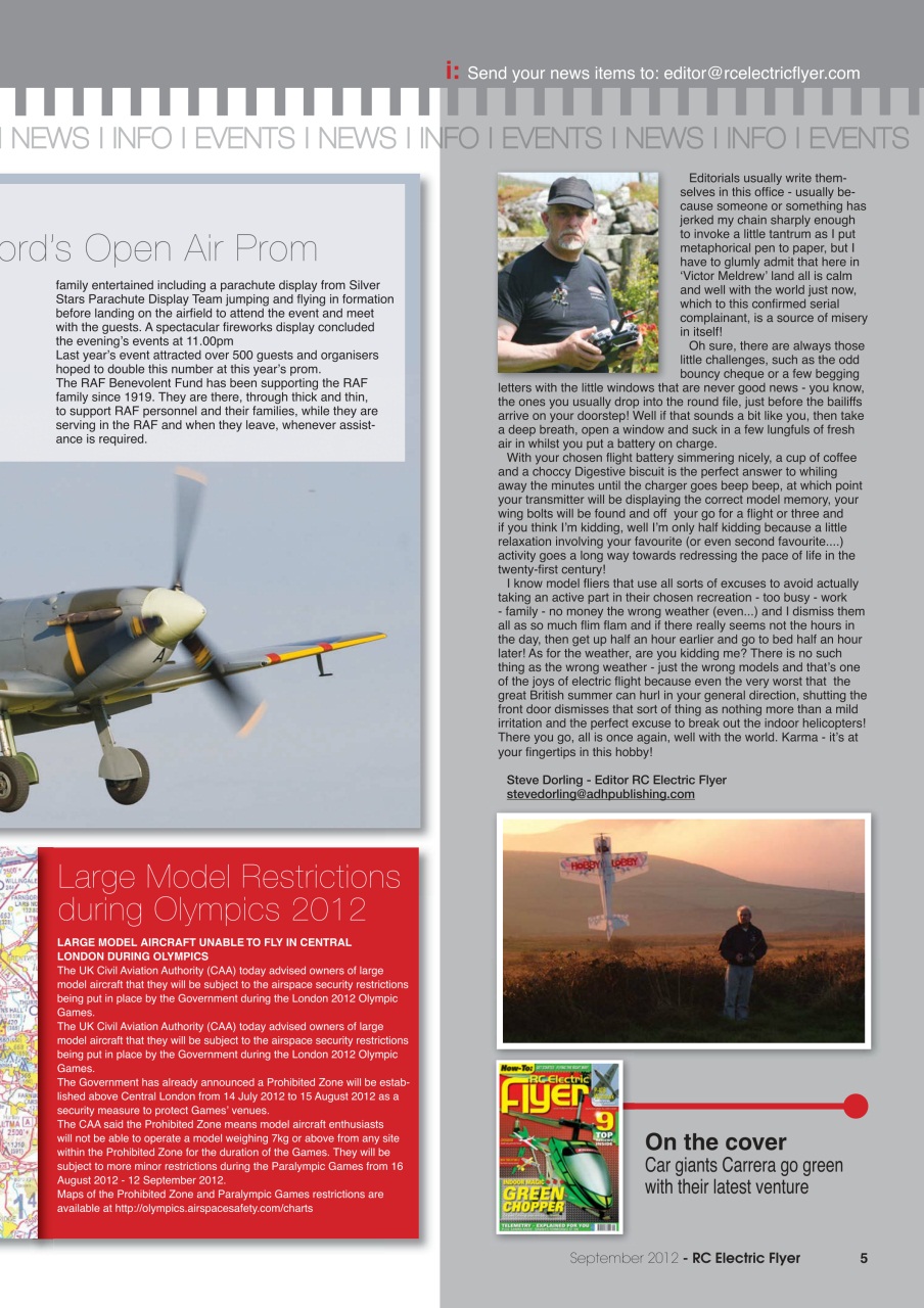 RC Electric Flyer Preview Pages