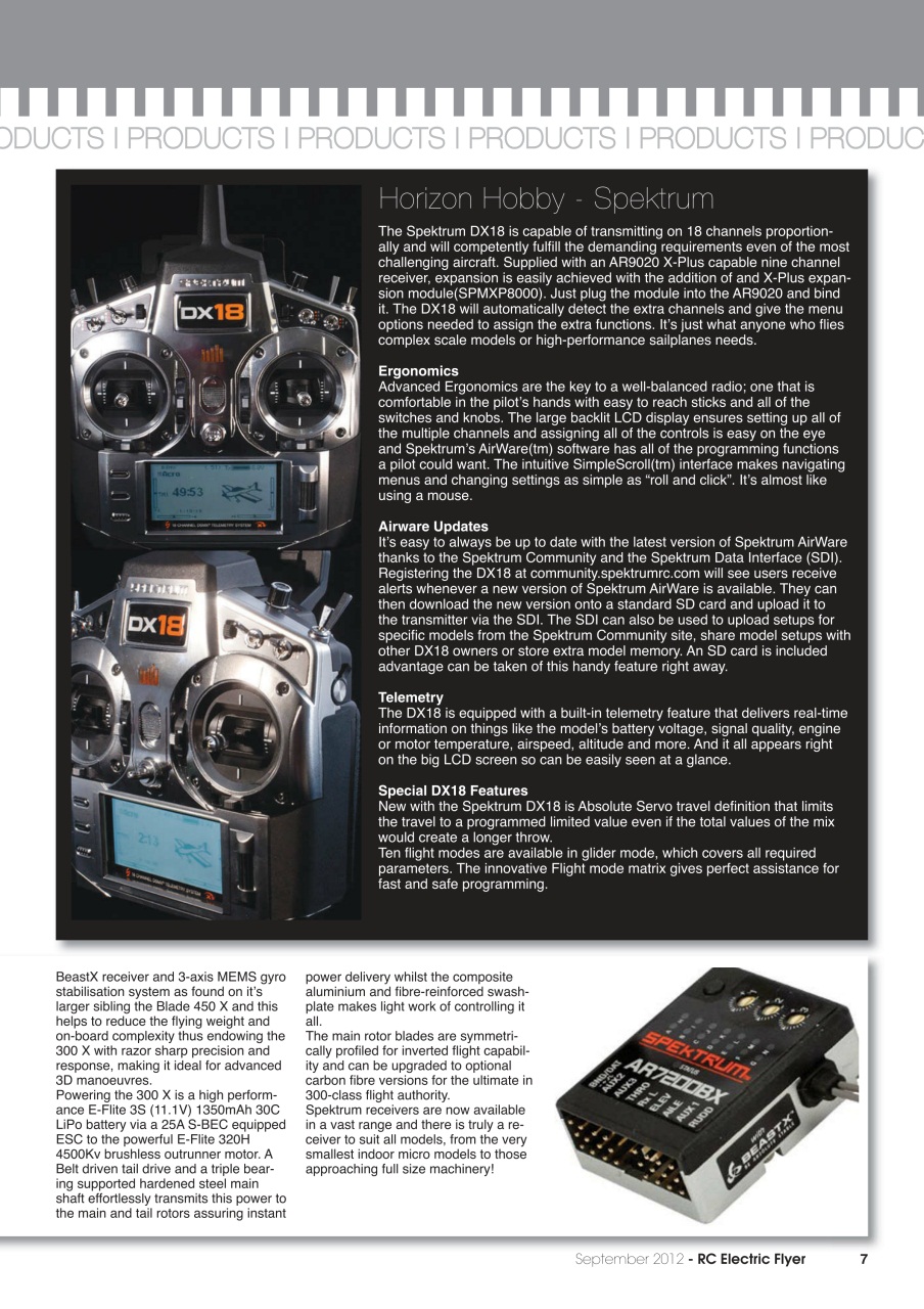 RC Electric Flyer Preview Pages