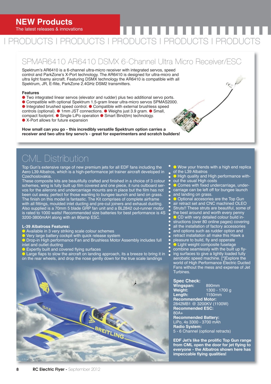 RC Electric Flyer Preview Pages