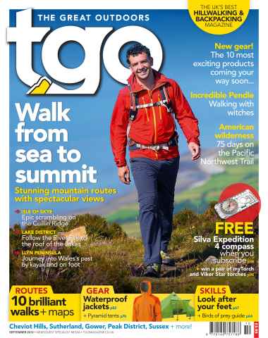 TGO - The Great Outdoors Magazine issue September - Sea to Summit Walks