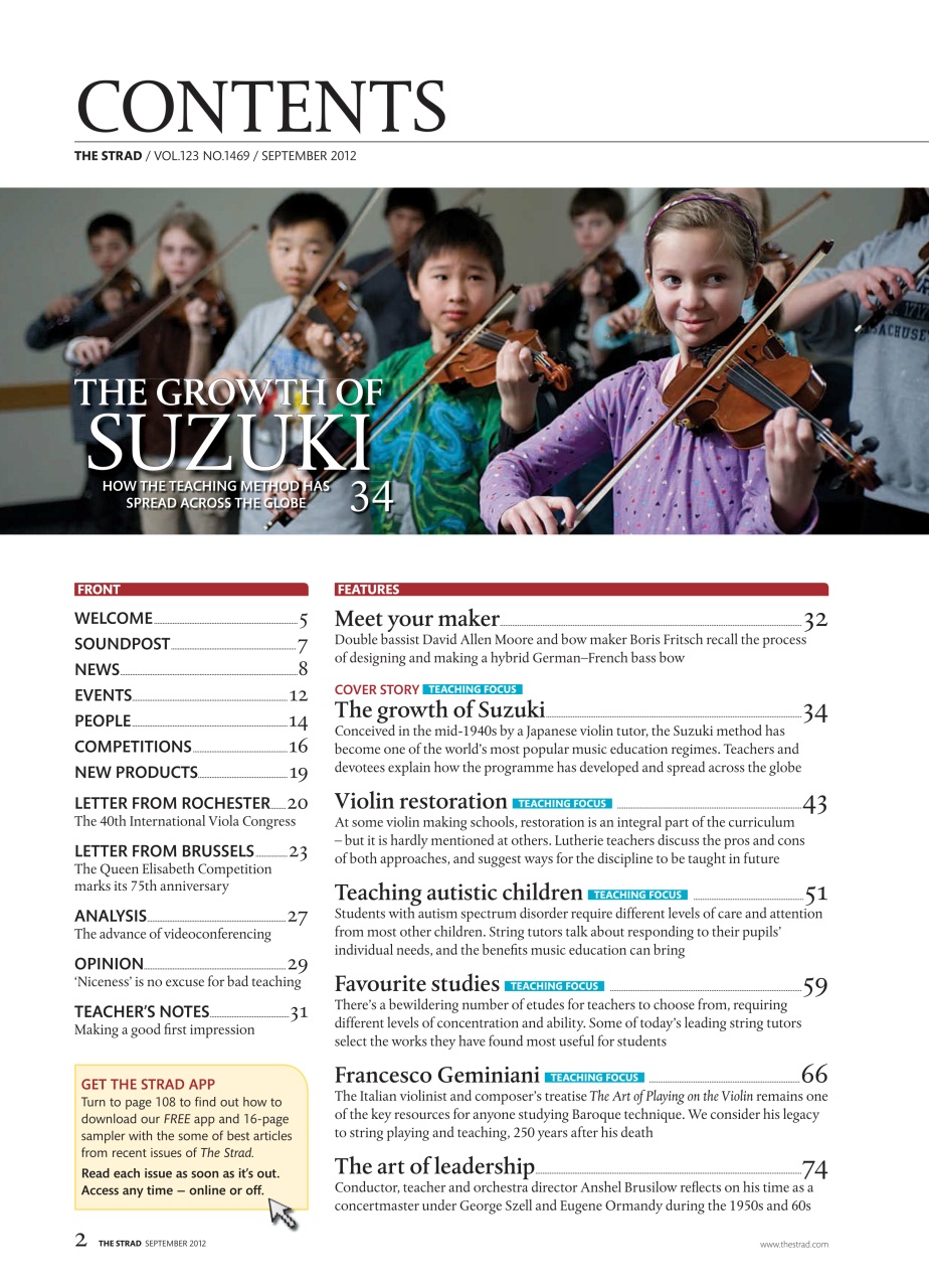 The Strad Preview Pages
