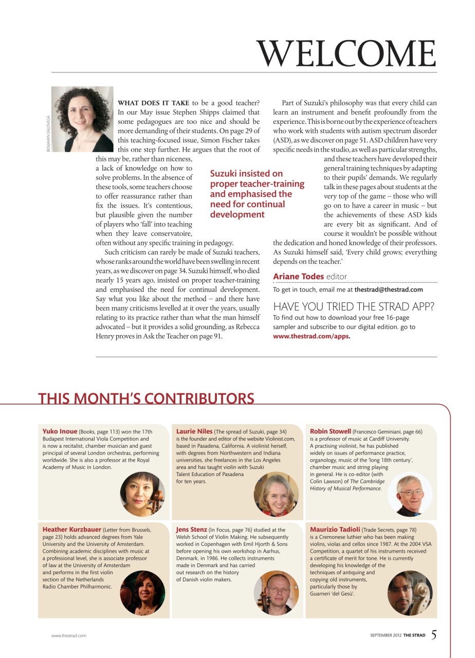 The Strad Preview Pages