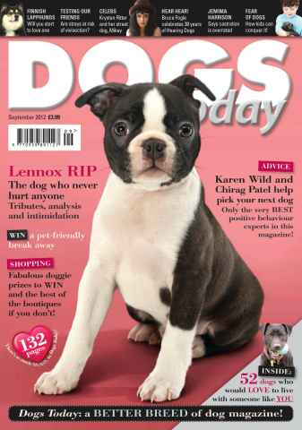 Dogs Today Magazine issue September 2012